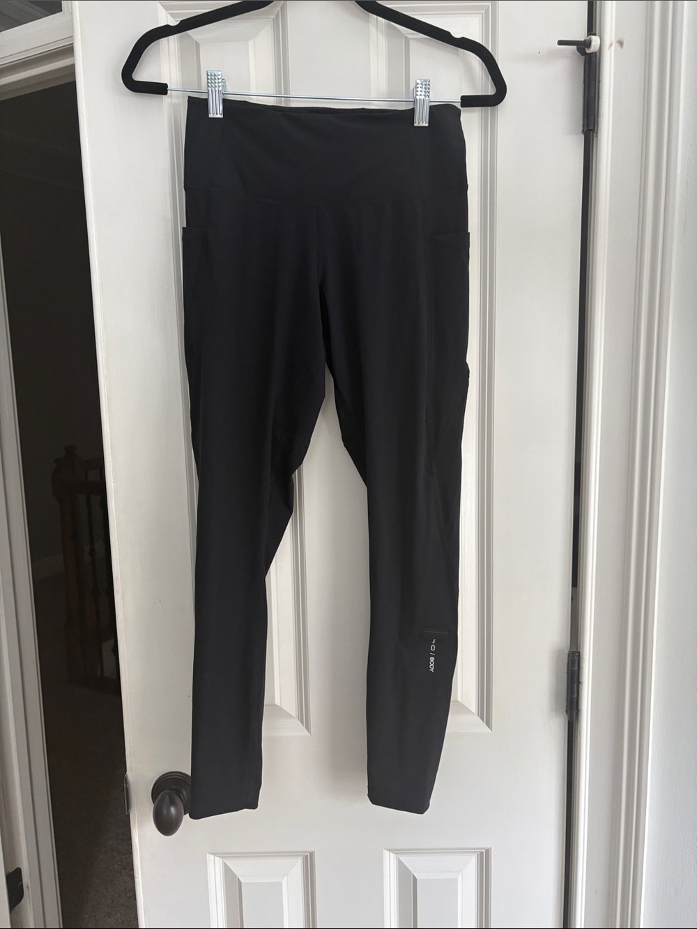 Whoop Black High-Waist Performance Leggings
